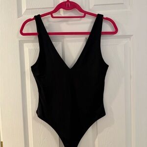 Aritzia Black Women's Bodysuit